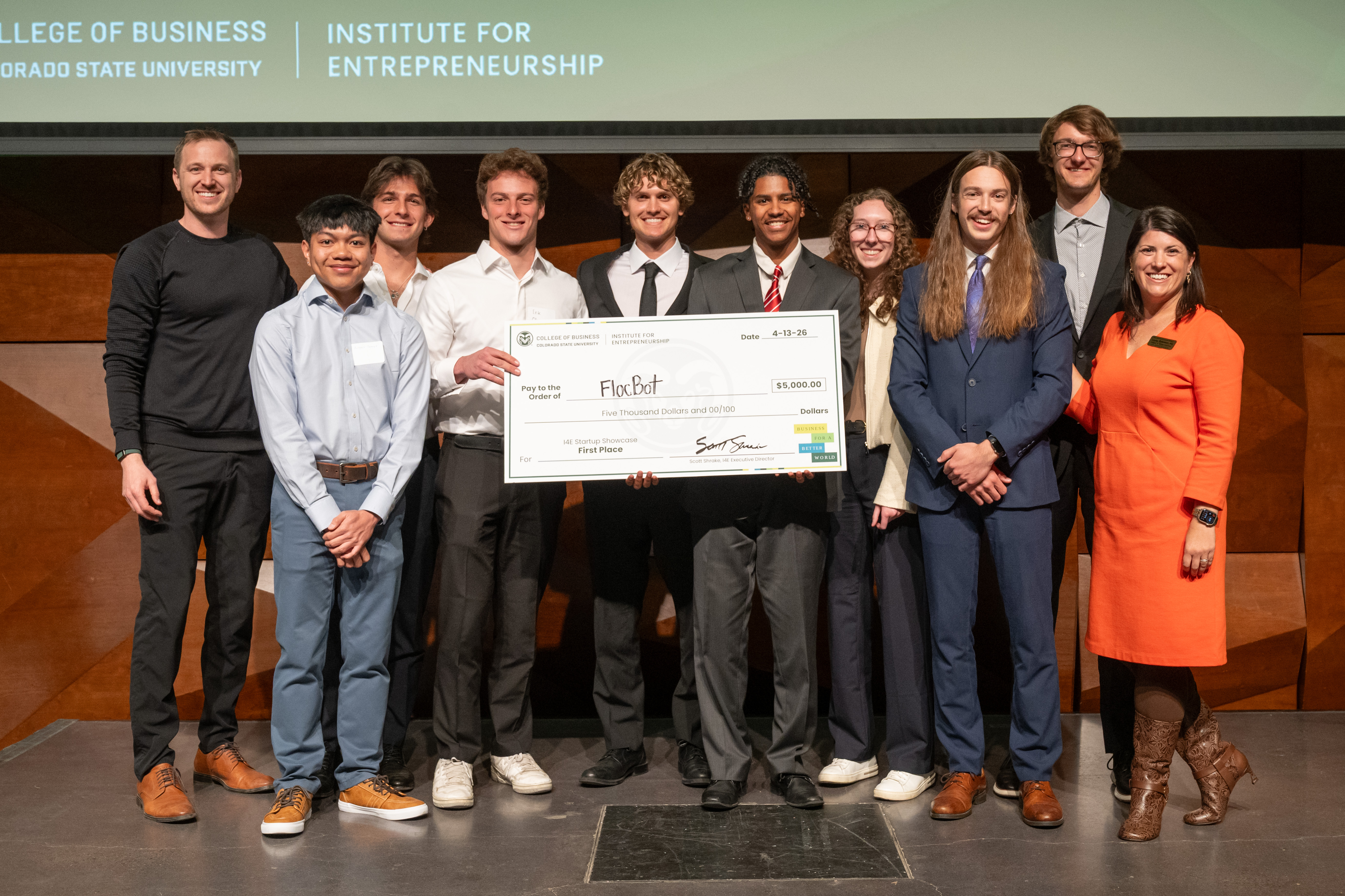 First Place — Startup Showcase Business Pitch Competition